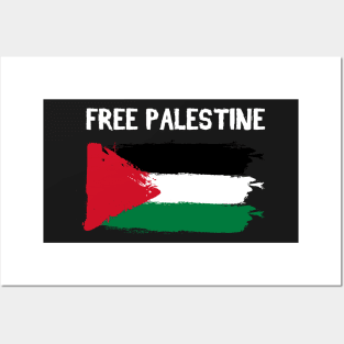 Free Palestine Supporters Free Gaza Jerusalem Mosque Posters and Art